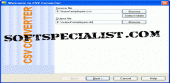 Advanced CSV Converter presented by Soft Specialist.